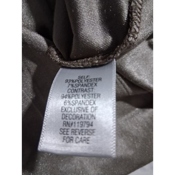 Y2K Vintage  Apt 9 Velvet Burnout Womens size 1X Babydoll Embellished Whimsy Top - Picture 11 of 16